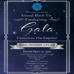 WeNetworkNow Annual Black-Tie Fundraising Gala